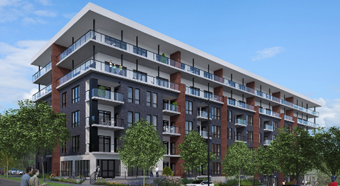 Render of building exterior